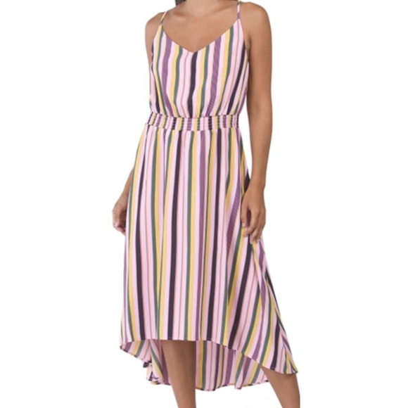 NWT Adyson Parker Smocked Waist Tank Hi-Lo Dress - Picture 1 of 15